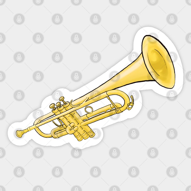 Trumpet Sticker by ElectronicCloud